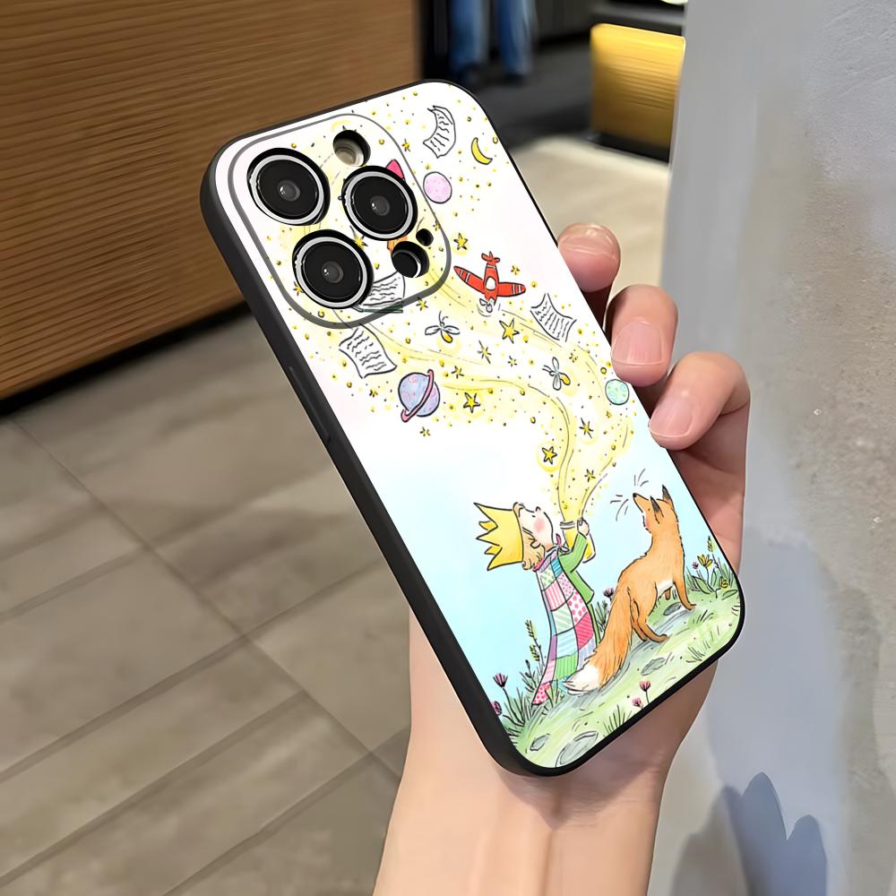 Photography Geometry - เคสโทรศัพท์ลายภาพวาดสีน้ำมันเจ้าชายน้อย สำหรับ iPhone 17 Pro Max