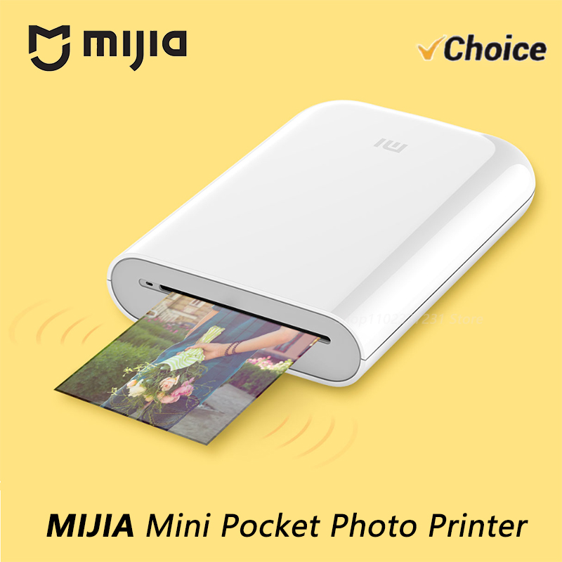 Photography Job - เครื่องพิมพ์ภาพ MIJIA AR 300dpi แบบพกพาขนาดเล็ก พร้อมฟังก์ชั่น