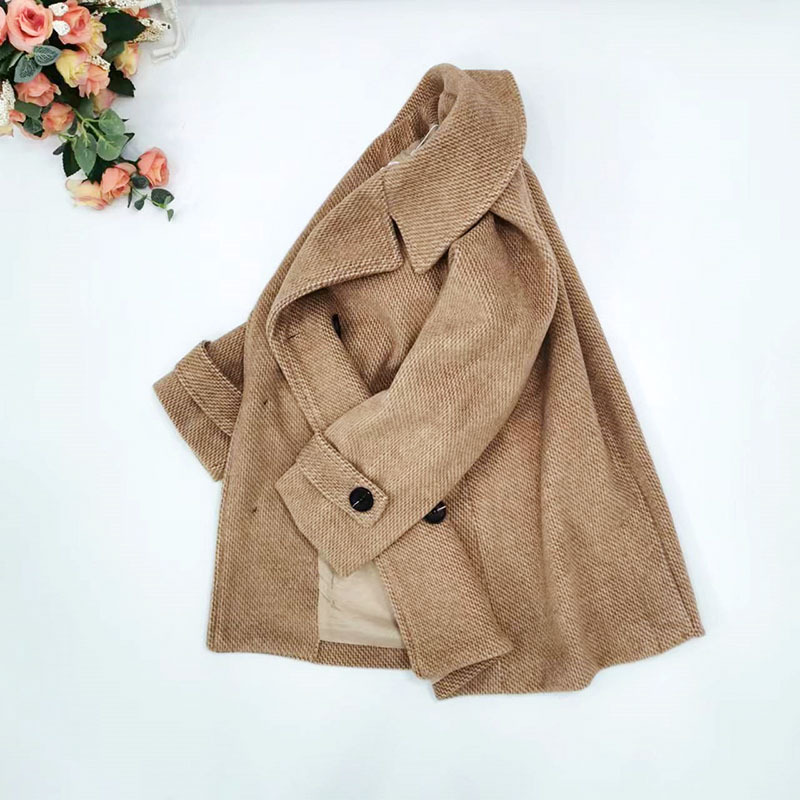 Photography Jacket - เสื้อแจ็คเก็ตกันลมสำหรับเด็กผู้ชาย สีกากี เสื้อโค้ทขนสัตว์สำหรับฤดูหนาว อุ่นสบาย สำหรับเด็กอายุ 3-15
