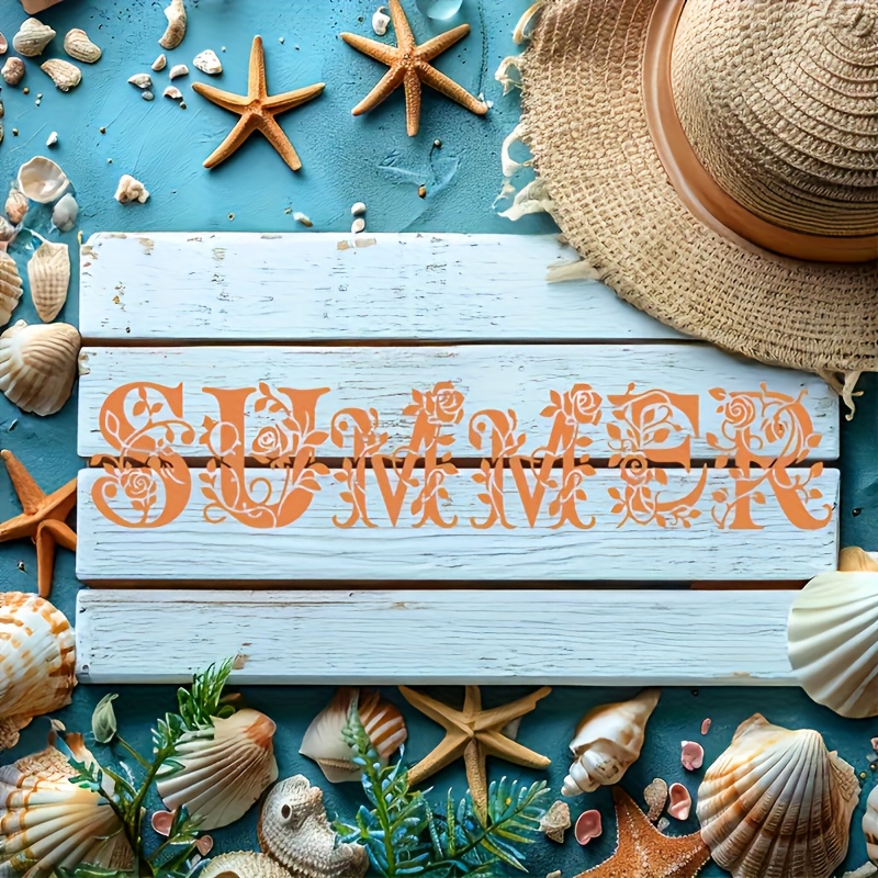 36 ชิ้น ลายฉลุตัวอักษรลายดอกไม - Photography Font บทวิจารณ์และราคา