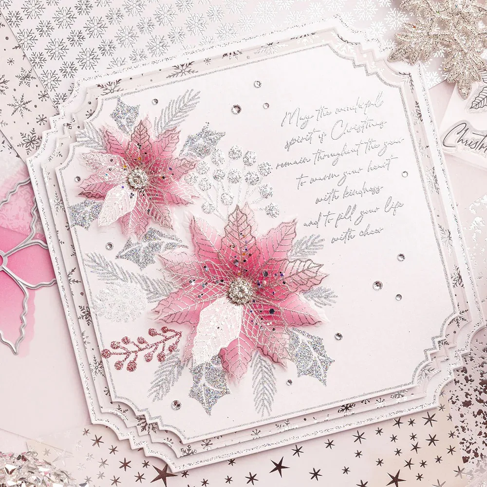 Gilded ดอกไม้ Merry Christmas  - Photography Triangle บทวิจารณ์และราคา