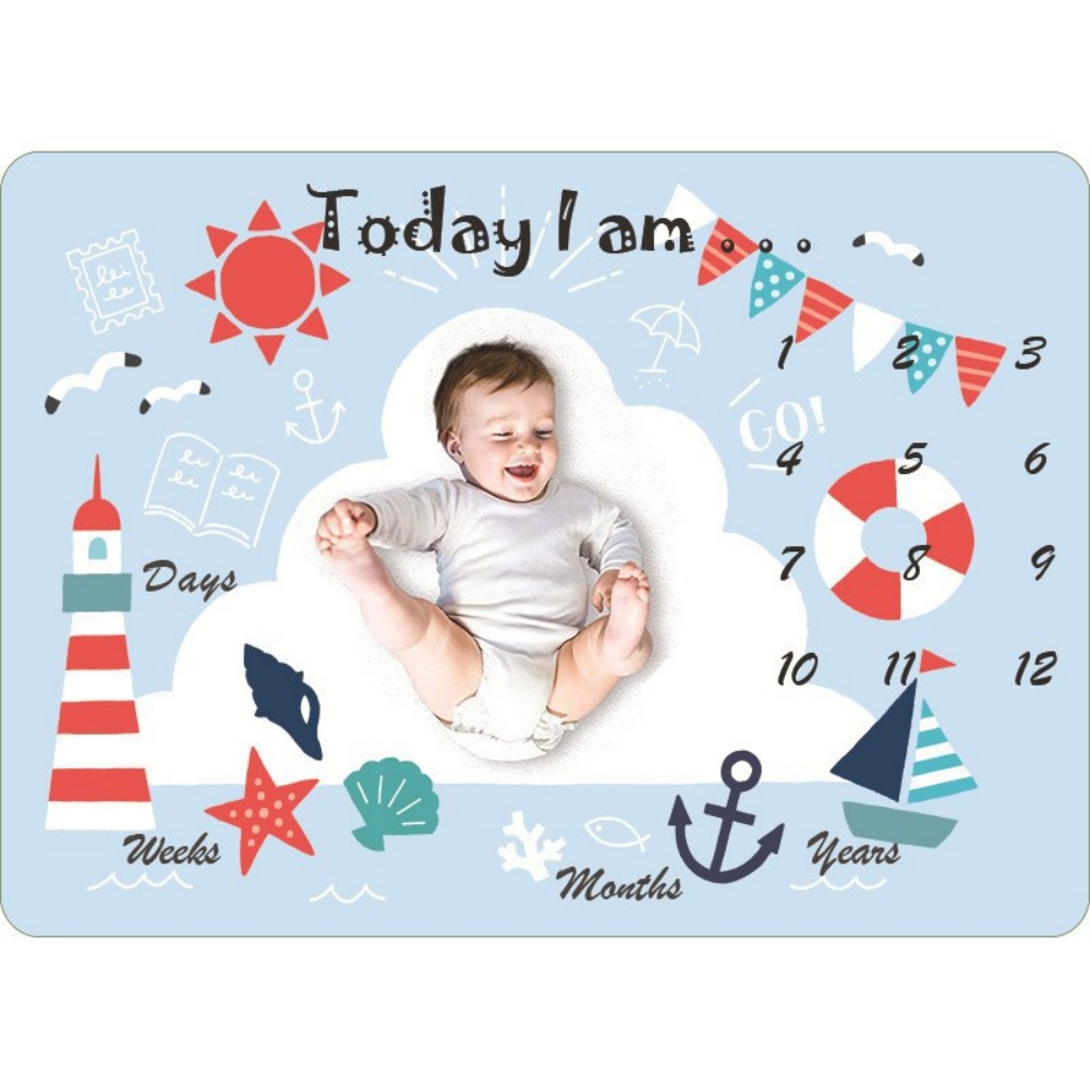 VIKAMA ผ้าห่มพิมพ์ลายภาพประกอบ - Photography Newborn บทวิจารณ์และราคา