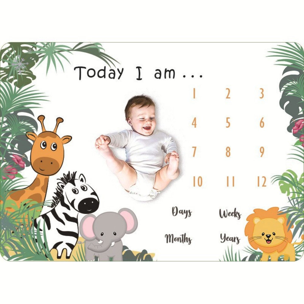 VIKAMA ผ้าห่มพิมพ์ลายภาพประกอบ - Photography Newborn บทวิจารณ์และราคา
