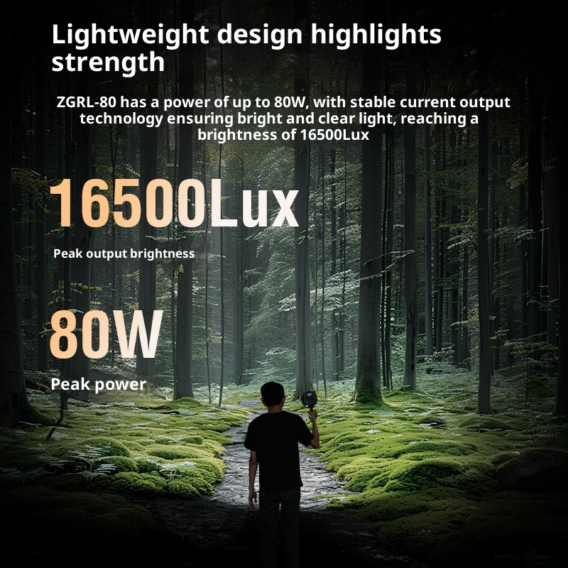 ไฟวิดีโอ LED COB ZGRL80 80W แบ - Photography Treatment บทวิจารณ์และราคา