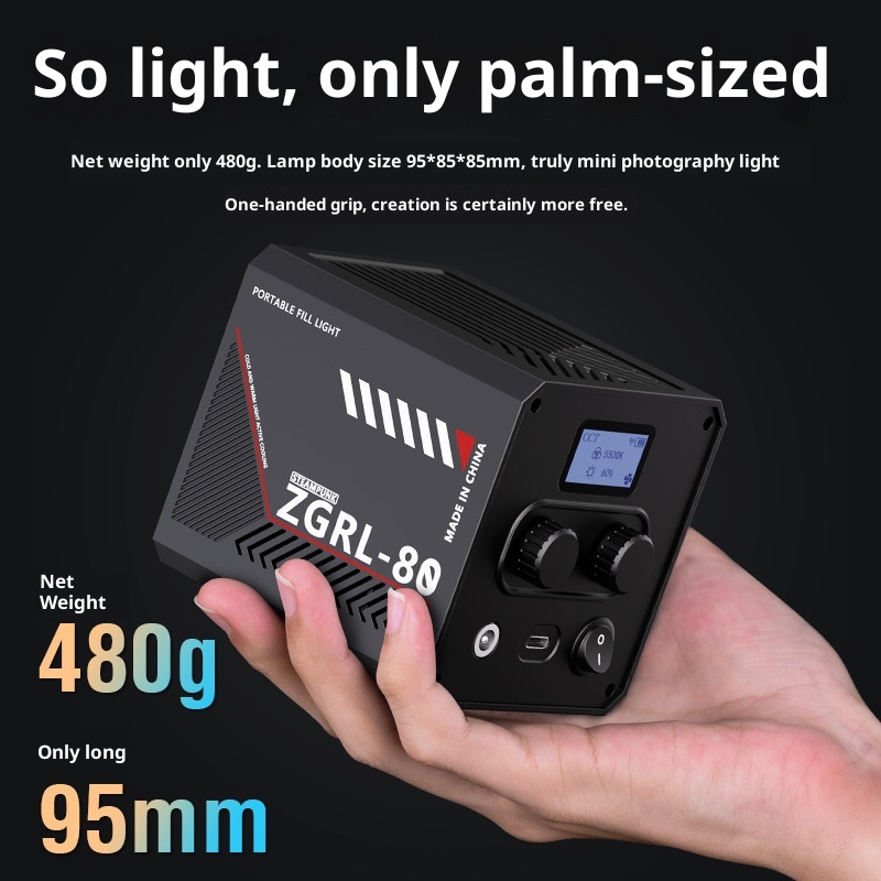 ไฟวิดีโอ LED COB ZGRL80 80W แบ - Photography Treatment บทวิจารณ์และราคา