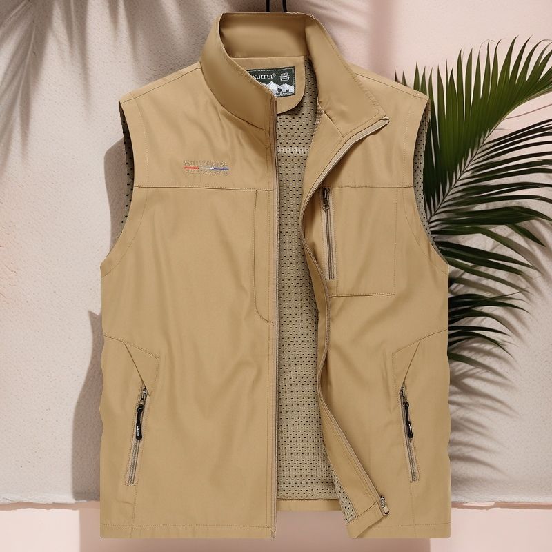 เสื้อกั๊กผู้ชายสำหรับกิจกรรมกล - Photography Jacket บทวิจารณ์และราคา
