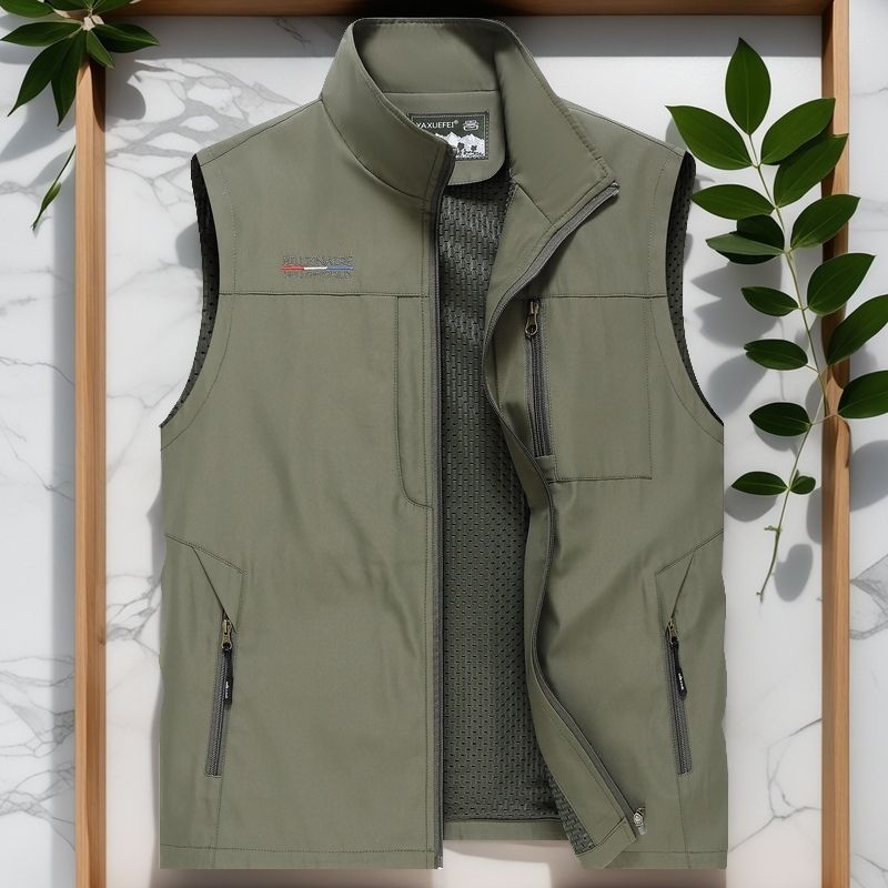 เสื้อกั๊กผู้ชายสำหรับกิจกรรมกล - Photography Jacket บทวิจารณ์และราคา