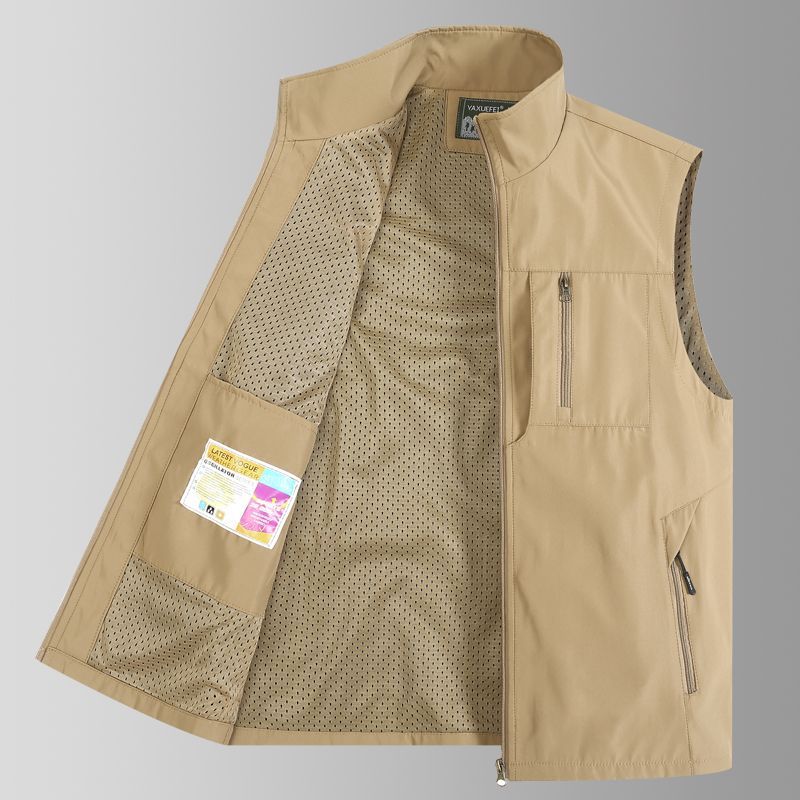 เสื้อกั๊กผู้ชายสำหรับกิจกรรมกล - Photography Jacket บทวิจารณ์และราคา