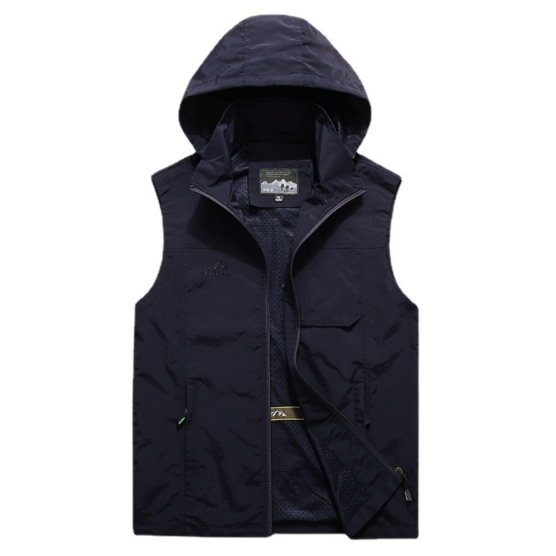 ผู้ชายกลางแจ้งHoodedที่ถอดออกไ - Photography Jacket บทวิจารณ์และราคา