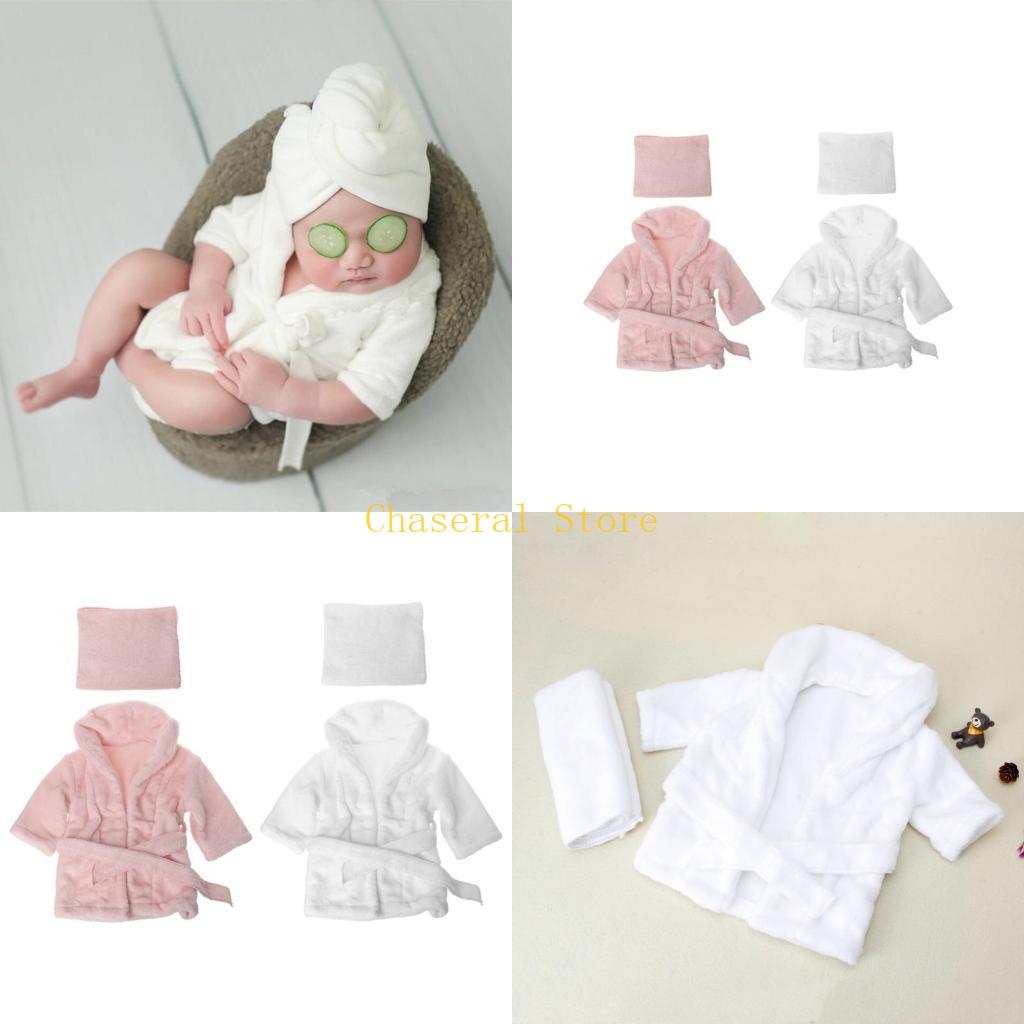E7CE ใหม่เสื้อคลุมอาบน้ำเด็กผ้ - Photography Newborn บทวิจารณ์และราคา