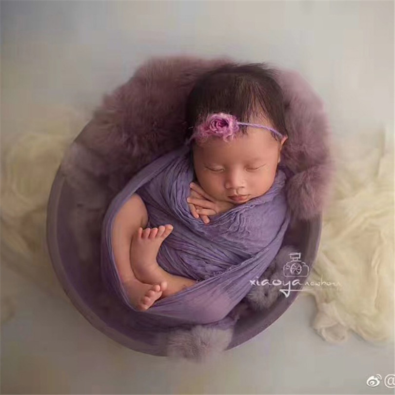 ทารกแรกเกิดชามไม้ทนทานเตียงไม้ - Photography Newborn บทวิจารณ์และราคา