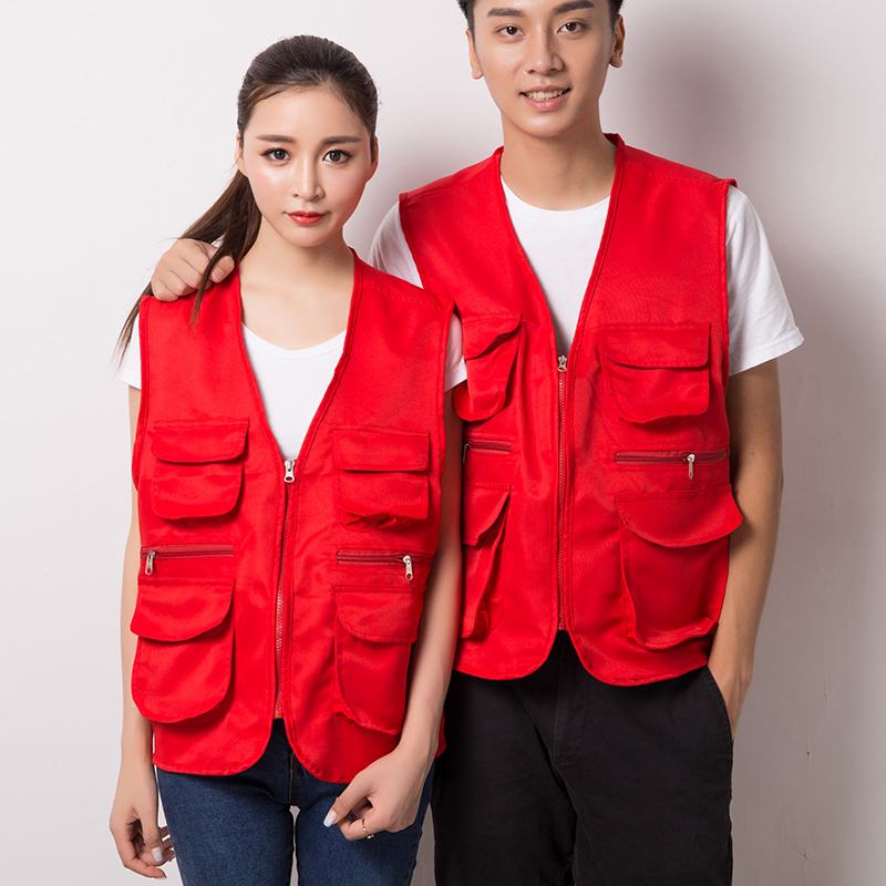 ผู้ชายแขนกุดกระเป๋าเสื้อกั๊ก P - Photography Jacket บทวิจารณ์และราคา