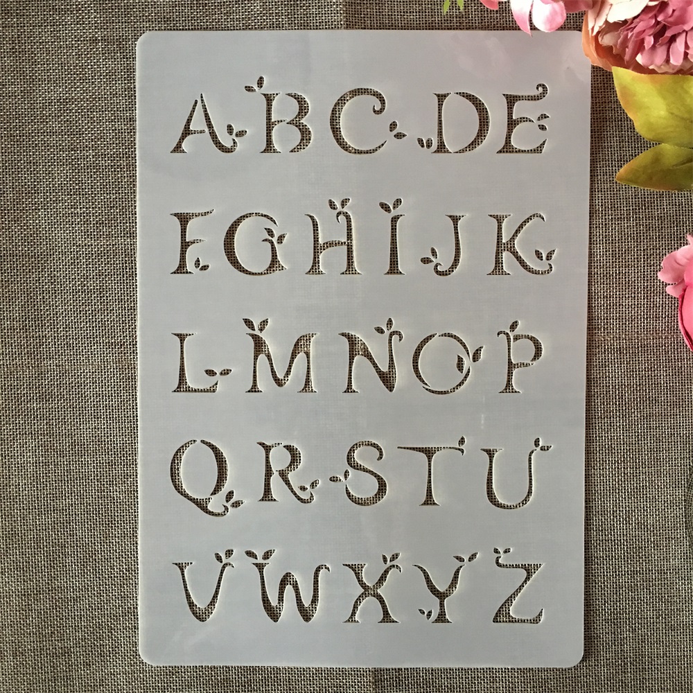 A4 29ซม.ตัวอักษรตัวอักษรภาษาอั - Photography Font บทวิจารณ์และราคา