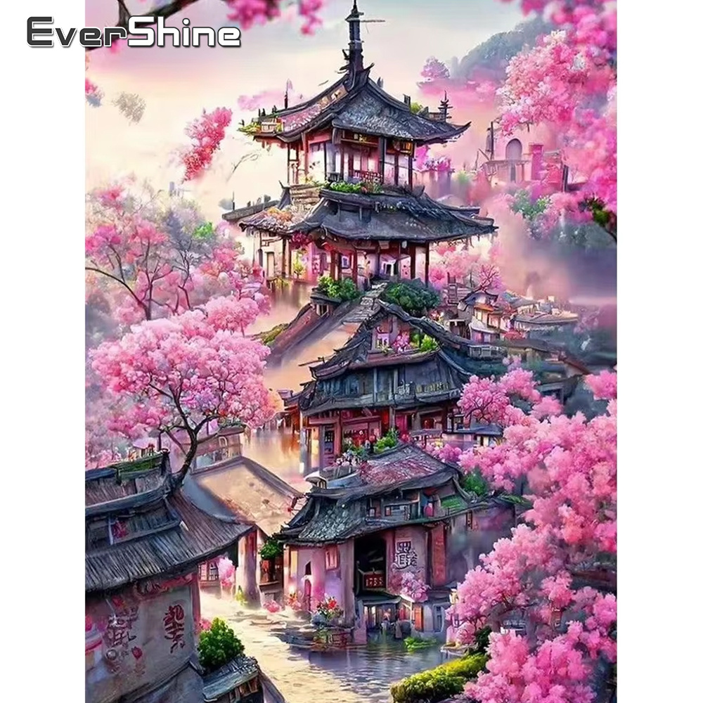 ชุดงานปักครอสติชภาพวาดทิวทัศน์ - Photography Architecture บทวิจารณ์และราคา