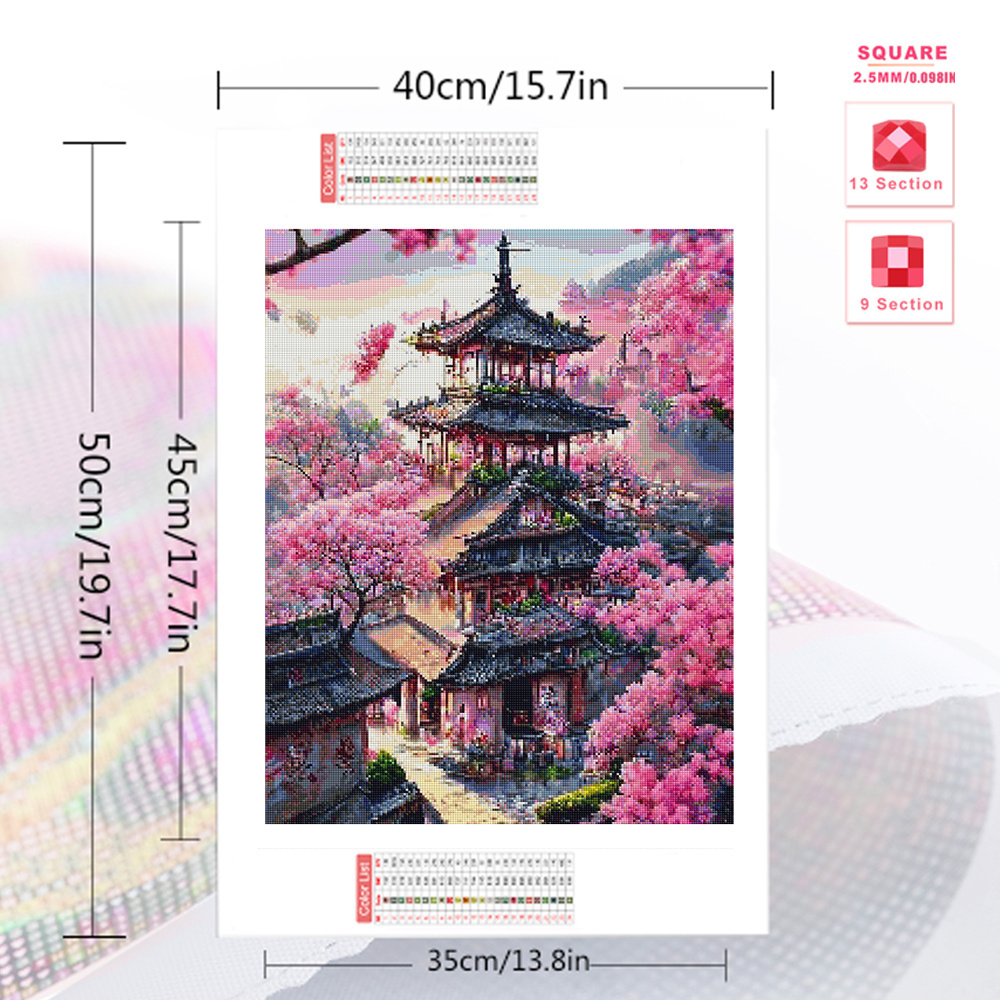 ชุดงานปักครอสติชภาพวาดทิวทัศน์ - Photography Architecture บทวิจารณ์และราคา