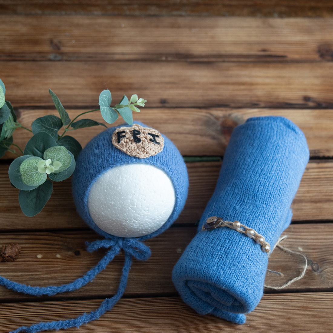 ชุดหมวกไหมพรมถักลายคริสต์มาสสำ - Photography Newborn บทวิจารณ์และราคา