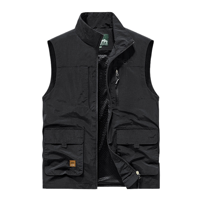 ผู้ชายกลางแจ้งตาข่ายบางเสื้อกั - Photography Jacket บทวิจารณ์และราคา